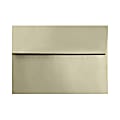 LUX Invitation Envelopes, A7, Gummed Seal, Silversand, Pack Of 500