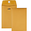 Quality Park® Clasp Envelopes, #35, 5" x 7 1/2", Brown, Box Of 100