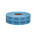 Office Depot® Brand Ticket Roll, Double Coupon, Roll Of 2,000 Tickets, Assorted (No Color Choice) 1 thumbnail image