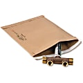 Sealed Air Jiffy Padded Heavy-Duty Mailer - Padded - #1 - 7.25" Width x 12" Length - Gummed - Kraft - 100 / Carton - Satin Gold 1 thumbnail image