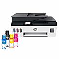 HP Smart Tank Plus 651 Wireless All-in-One Ink Tank Printer, Scanner, Copier with 2 years of ink included, Best for home, Refillable ink tank (7XV38A) 1 thumbnail image