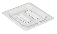Cambro Camwear 1/6 Food Pan Lids With Handles, Clear, Set Of 6 Lids