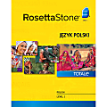 The Rosetta Stone Polish Level 1 - (v. 4) - license - up to 2 computers, up to 5 household users - download - Win