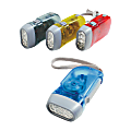 Baumgartens® Easy Squeeze LED Flashlight, 4", Assorted Colors 1 thumbnail image