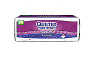 Quilted Northern® Ultra Plush 3-Ply Bathroom Tissue, White, 165 Sheets Per Roll, 30 Rolls Per Carton