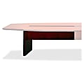 Mayline Corsica Conference Tables Starter Base - 72" Height - Assembly Required - Lacquer, Mahogany