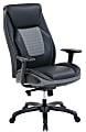 Shaquille O'Neal™ Nereus Ergonomic Bonded Leather High-Back Executive Chair, Black