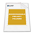 C-Line® Project Folders, Letter Size, Clear, Box Of 25