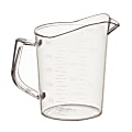 Winco Polycarbonate Measuring Cup, 16 Oz, Clear 1 thumbnail image