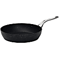 THE ROCK™ By Starfrit® Aluminum Nonstick Fry Pan With Stainless Steel Handle, 12”, Black 1 thumbnail image