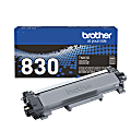 Brother® TN830 Black Toner Cartridge 1 thumbnail image