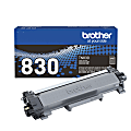 Brother® TN830 Black Toner Cartridge