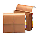 Smead® Red Rope End-Tab Wallets, Letter Size, 5 1/4" Expansion, 30% Recycled, Redrope, Pack Of 10 1 thumbnail image