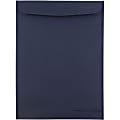 JAM Paper® Open-End 9" x 12" Catalog Envelopes, Gummed Closure #10 1/2, Navy Blue, Pack Of 25