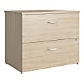 Bush Business Furniture Studio C 35-2/3"W x 23-1/3"D Lateral 2-Drawer File Cabinet, Natural Elm, Standard Delivery 1 thumbnail image