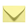 LUX Mini Envelopes, #17, Gummed Seal, Lemonade Yellow, Pack Of 1,000