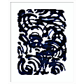 Amanti Art Indigo Swirls II by Jodi Fuchs Wood Framed Wall Art Print, 35”H x 28”W, White 1 thumbnail image