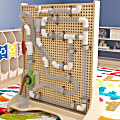 Flash Furniture Bright Beginnings Commercial Grade 80-Piece Pipe Builder Set For Modular STEAM Wall Systems, Multicolor 1 thumbnail image