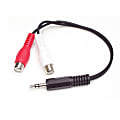 StarTech.com 3.5mm Stereo Audio Cable, 6"