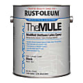 Rust-Oleum The MULE Modified Urethane Latex Epoxy Paint Cans, 1 Gallon, Black Gloss, Pack Of 2 Paint Cans 1 thumbnail image
