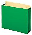 Pendaflex® Heavy-Duty File Cabinet Pocket, Letter Size, 3 1/2" Expansion, Green