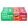 Coca-Cola Mini Cans Soda Variety Pack, 7.5 Oz, Pack Of 30 Cans 1 thumbnail image