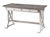 Coast to Coast Duncan 52"W 2-Drawer Writing Desk, Bar Harbor Cream