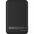 Belkin 15W Wireless Magnetic Power Bank w/ Stand, Qi2 - 5K mAh - 1xUSB-C - Portable Charger - w/ USB-C to USB-C Cable - Black - 5000 mAh - Black 1 thumbnail image