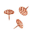 Office Depot® Brand Metal Push Pins, 5/8"H x 1/2"W x 1/2"D, Rose Gold, Pack Of 20 Push Pins 1 thumbnail image