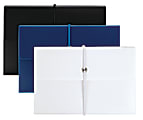 Office Depot® Brand Poly Index Box With Cards, Assorted Colors