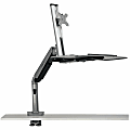 Tripp Lite WorkWise Desk-Mounted Workstation, Single Display - plastic, steel - black - screen size: 13"-32" - desktop 1 thumbnail image