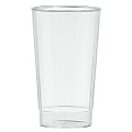 Amscan Premium Plastic Tumblers, 16 Oz, Clear, 16 Tumblers Per Pack, Case Of 2 Packs 1 thumbnail image