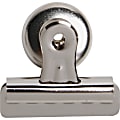 Sparco Bulldog Magnetic Clip, Size 2, 2 1/4" Wide, 1/2" Capacity, Silver