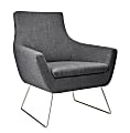 Adesso® Kendrick Fabric Chair, Charcoal Gray 1 thumbnail image