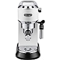 DeLonghi Dedica Style EC 685.W Drip - 1300 W - 15 bar - 1.16 quart - White, Flat White - Stainless Steel Body 1 thumbnail image