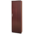 Mayline® Group Napoli Wardrobe Cabinet With Hinges On Right, 80"H x 23 5/8"W x 19"D, Sierra Cherry 1 thumbnail image