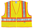 MCR Safety Luminator Class II Safety Vests, Large, Lime 1 thumbnail image