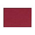 LUX Flat Cards, A1, 3 1/2" x 4 7/8", Garnet Red, Pack Of 500