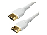 StarTech.com Premium Certified HDMI 2.0 Cable With Ethernet, 3.3'