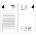 AT-A-GLANCE® 2027 Recycled Daily Loose-Leaf Desk Calendar Refill, Standard, 3 1/2" x 6" 1 thumbnail image