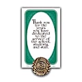 3 Years Of Service Lapel Pin, 5/8", Antique Gold