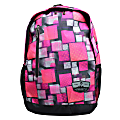 Volkano Two Squared Backpack, Pink 1 thumbnail image