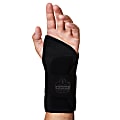 Ergodyne ProFlex 4005 Wrist Brace Support, Single Strap, S-Left, Black