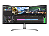LG Ultrawide 34CB99-W 34" UW-QHD Curved Screen LED LCD Monitor - 21:9 - White - TAA Compliant - 34" Class - 3440 x 1440 - HDMI - DisplayPort 1 thumbnail image