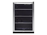 Frigidaire FFBC4622QS - Drinks chiller - width: 21.5 in - depth: 24.5 in - height: 34 in - 4.6 cu. ft - stainless steel/black 1 thumbnail image
