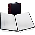Boorum & Pease Boorum Record Ruled Columnar Book - 150 Sheet(s) - Thread Sewn - 13 1/8" x 10" Sheet Size - White Sheet(s) - Black Cover - 1 Each 1 thumbnail image