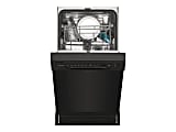 Frigidaire 18'' Built-In Dishwasher - 18" - Built-in - 8 Place Settings - 6 Cycles - Direct Feed Wash System - 2 Wash Arms - 52 dB(A) - Black 1 thumbnail image