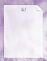 Barker Creek Designer Computer Paper, 8-1/2” x 11”, Purple Tie-Dye, Pack Of 50 Sheets