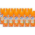 CloroxPro™ 4 in One Disinfectant & Sanitizer - Aerosol - 14 fl oz (0.4 quart) - Fresh Citrus Scent - 12 / Carton