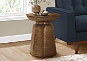 Monarch Specialties Tess Accent Table, 22"H x 20"W x 20"D, Copper 1 thumbnail image